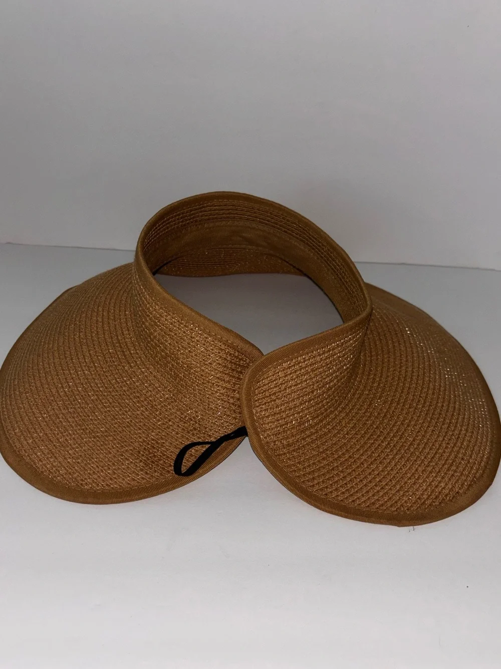 Furtalk Brown Wide Brim Visor Sun Hat